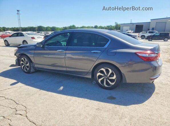 1HGCR3F87GA014730 2016 HONDA ACCORD Gray 