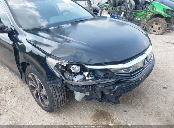 1HGCR3F87GA034704 2016 HONDA ACCORD Black წინა ხედი