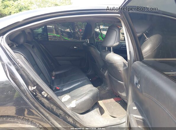 1HGCR3F87GA034704 2016 HONDA ACCORD Black VIN კოდის სტიკერის ხედი
