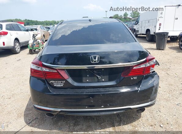 1HGCR3F87GA034704 2016 HONDA ACCORD Black 