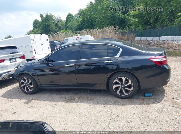 1HGCR3F87GA034704 2016 HONDA ACCORD Black სალონის 360-გრადუსიანი ხედი