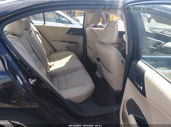 1HGCR3F88GA003798 2016 HONDA ACCORD Black Вид наклейки з VIN-кодом