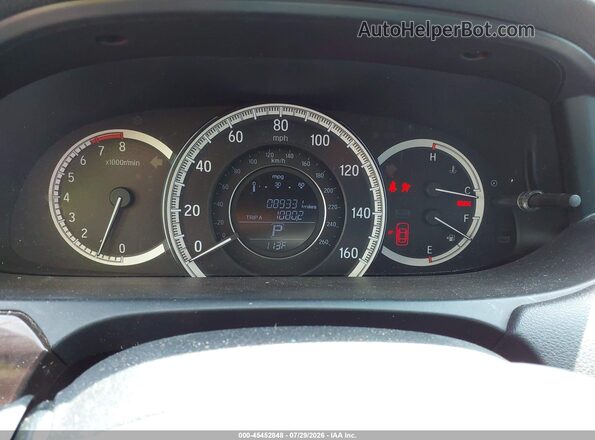 1HGCR3F8XGA024197 2016 HONDA ACCORD Коричневый Вид задних сидений