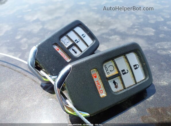 1HGCR3F8XGA024197 2016 HONDA ACCORD Коричневый Вид панели приборов