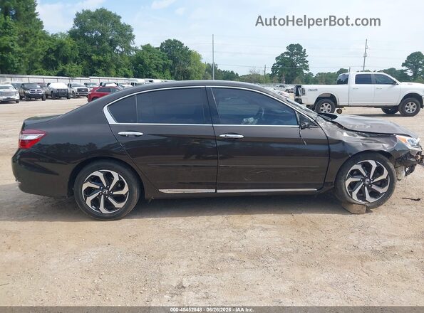1HGCR3F8XGA024197 2016 HONDA ACCORD Коричневый 