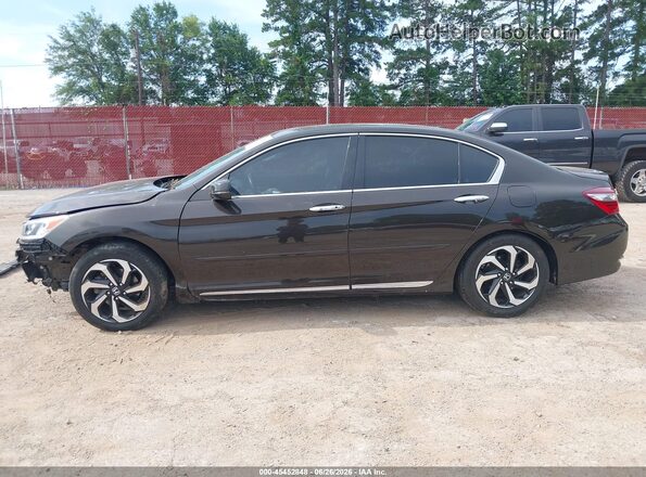 1HGCR3F8XGA024197 2016 HONDA ACCORD Коричневый 