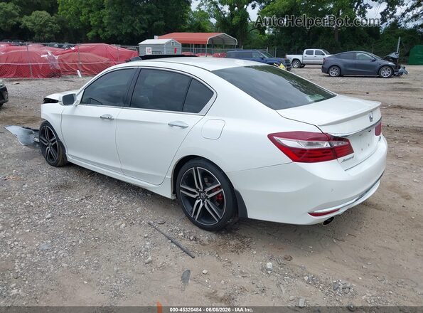 1HGCR3F92GA027782 2016 HONDA ACCORD White Հետևի ձախ