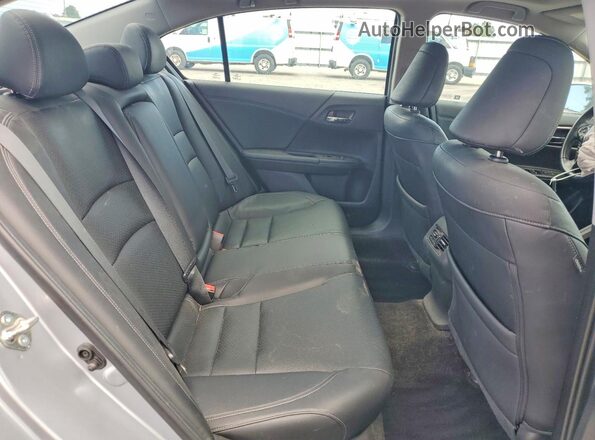 1HGCR3F92HA039822 2017 HONDA ACCORD Gray უკანა სავარძლების ხედი