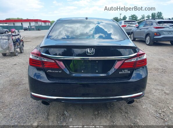 1HGCR3F93GA012529 2016 HONDA ACCORD Черный 