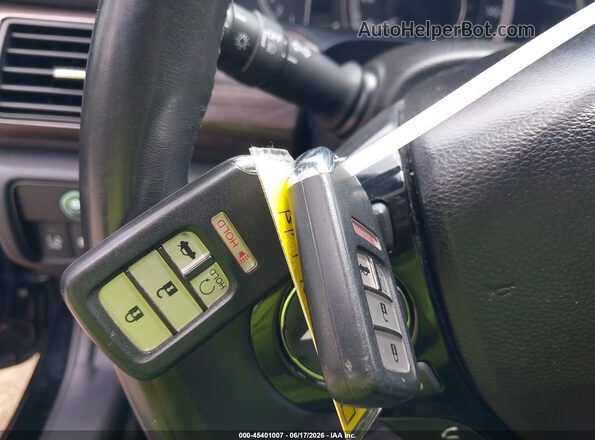 1HGCR3F93GA012529 2016 HONDA ACCORD Черный Вид панели приборов