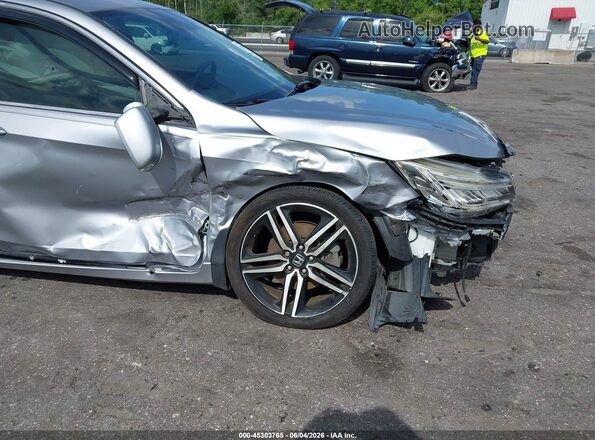 1HGCR3F93GA019609 2016 HONDA ACCORD Серебряный 
