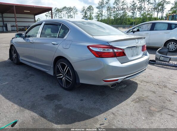 1HGCR3F93GA019609 2016 HONDA ACCORD Серебряный 
