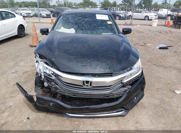 1HGCR3F96HA044991 2017 HONDA ACCORD Black Instrument cluster view