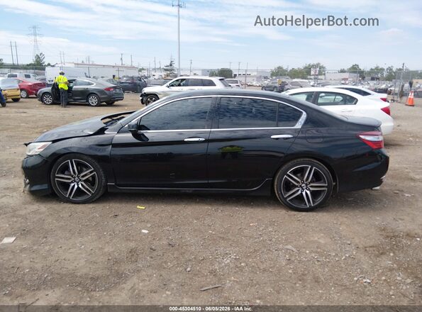 1HGCR3F96HA044991 2017 HONDA ACCORD Black 360 interior view
