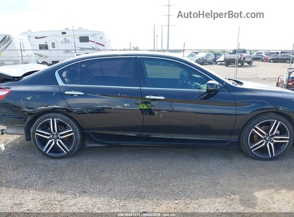 1HGCR3F97GA006099 2016 HONDA ACCORD Black 
