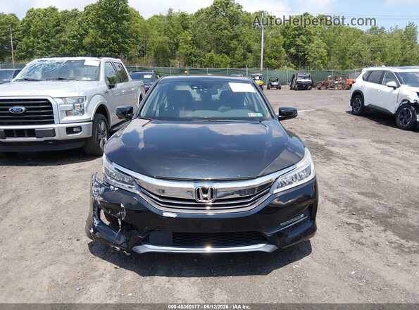 1HGCR3F97GA014221 2016 HONDA ACCORD Black Սարքավորումների վահանակի տեսք