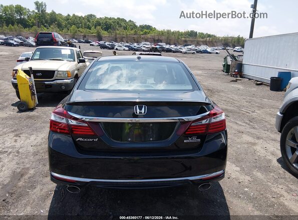 1HGCR3F97GA014221 2016 HONDA ACCORD Black 