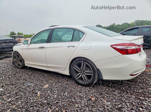 1HGCR3F97HA025558 2017 HONDA ACCORD White Հետևի ձախ