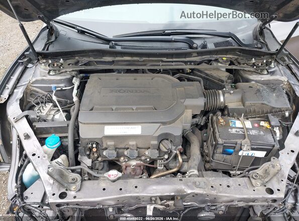 1HGCR3F99HA045522 2017 HONDA ACCORD Gray უკანა ხედი