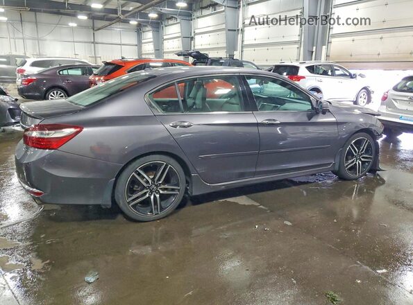 1HGCR3F9XHA045349 2017 HONDA ACCORD Серый 