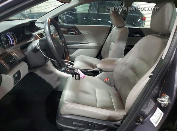 1HGCR3F9XHA045349 2017 HONDA ACCORD Серый 