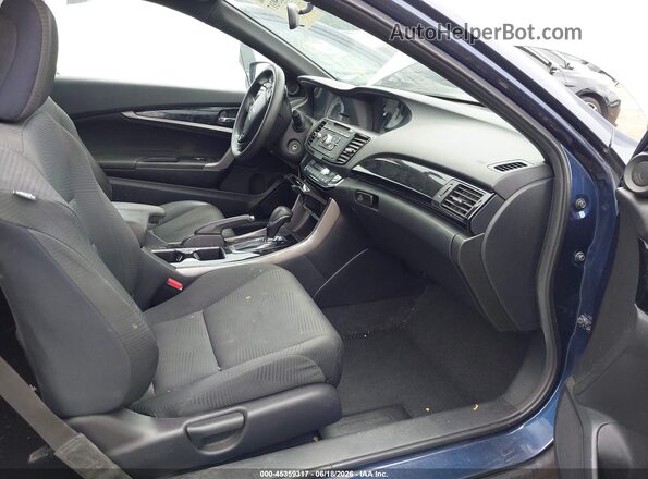 1HGCT1B39GA004510 2016 HONDA ACCORD Blue Front interior view