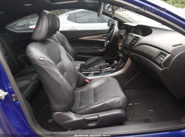 1HGCT1B60GA003417 2016 HONDA ACCORD Blue Vista interior delantera