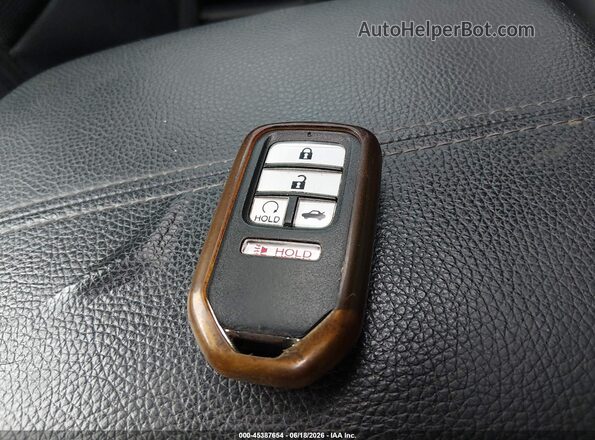 1HGCT1B60GA003417 2016 HONDA ACCORD Blue Vista del salpicadero