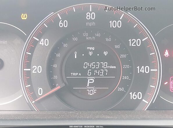 1HGCT1B71GA001619 2016 HONDA ACCORD Серый 