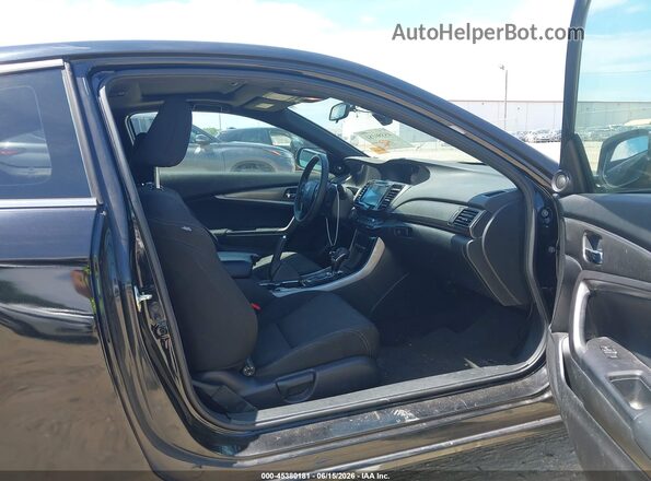 1HGCT1B71GA007145 2016 HONDA ACCORD Black Widok wnętrza z przodu