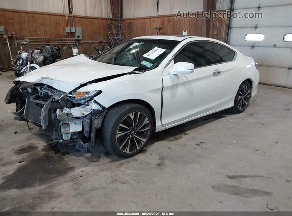 1HGCT1B71HA006076 2017 HONDA ACCORD White Przód lewy