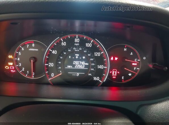 1HGCT1B71HA006076 2017 HONDA ACCORD White Widok tylnych siedzeń