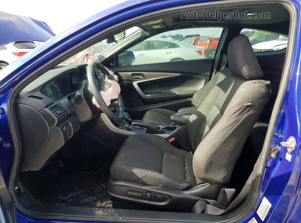 1HGCT1B72GA013133 2016 HONDA ACCORD Blue Front interior view