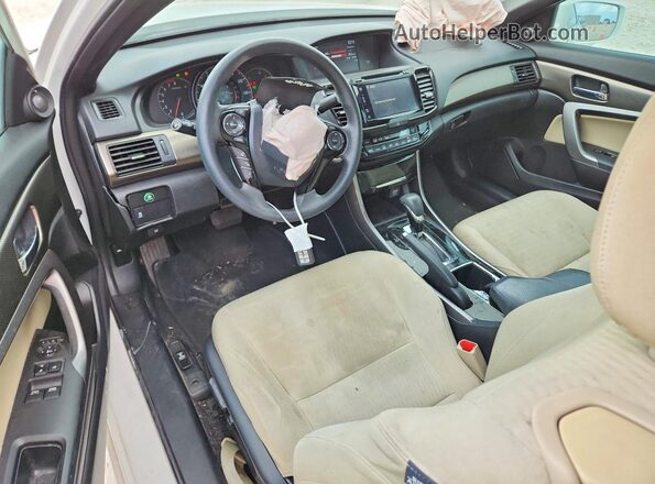 1HGCT1B7XGA010674 2016 HONDA ACCORD Белый Вид панели приборов