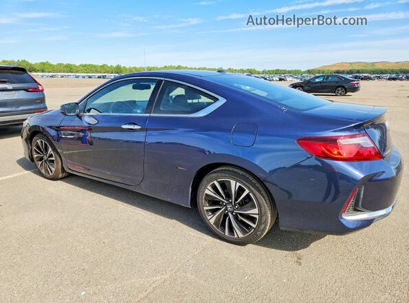 1HGCT1B80GA012684 2016 HONDA ACCORD Blue Rear left