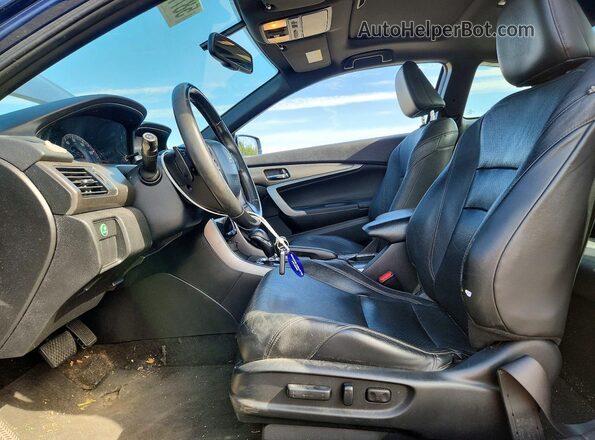 1HGCT1B80GA012684 2016 HONDA ACCORD Blue Front interior view