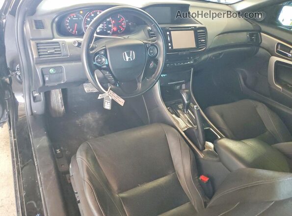 1HGCT1B82GA011343 2016 HONDA ACCORD Black Вид панелі приладів