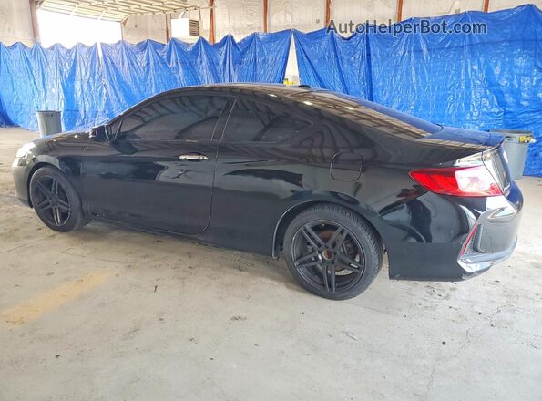 1HGCT1B82GA011343 2016 HONDA ACCORD Black Задня ліва чверть
