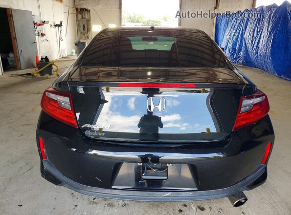 1HGCT1B82GA011343 2016 HONDA ACCORD Black Вид ззаду