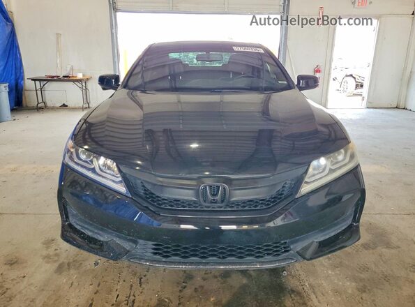 1HGCT1B82GA011343 2016 HONDA ACCORD Black Вид спереду