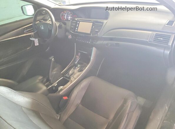1HGCT1B82GA011343 2016 HONDA ACCORD Black Вид задніх сидінь