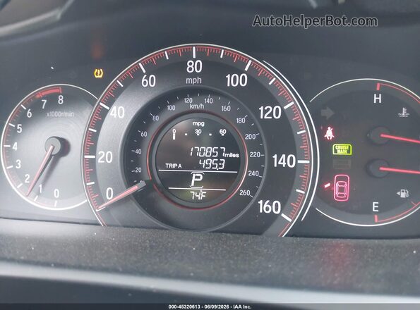 1HGCT1B83HA000918 2017 HONDA ACCORD White Widok tylnych siedzeń