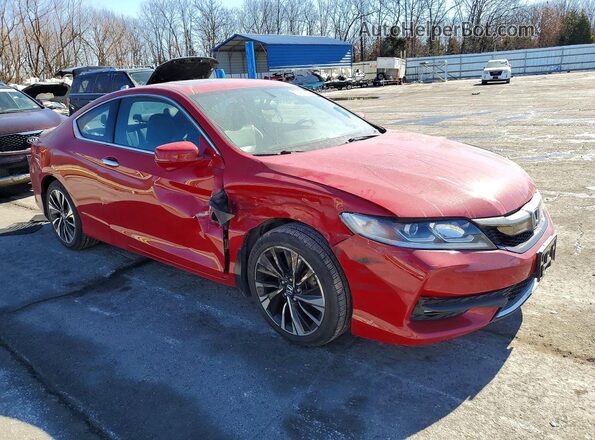 1HGCT1B87GA004856 2016 HONDA ACCORD Red 
