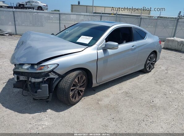 1HGCT1B87HA005913 2017 HONDA ACCORD Серебряный Передняя левая четверть