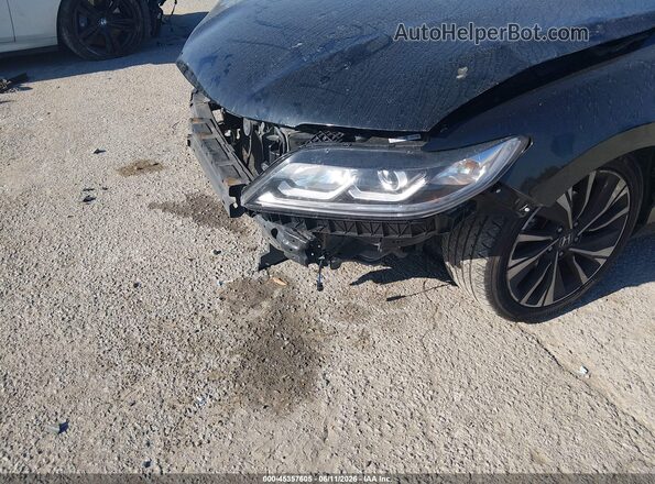 1HGCT1B88GA002131 2016 HONDA ACCORD Black Widok z przodu
