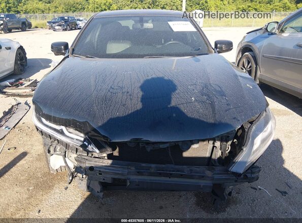 1HGCT1B88GA002131 2016 HONDA ACCORD Black Widok zestawu wskaźników