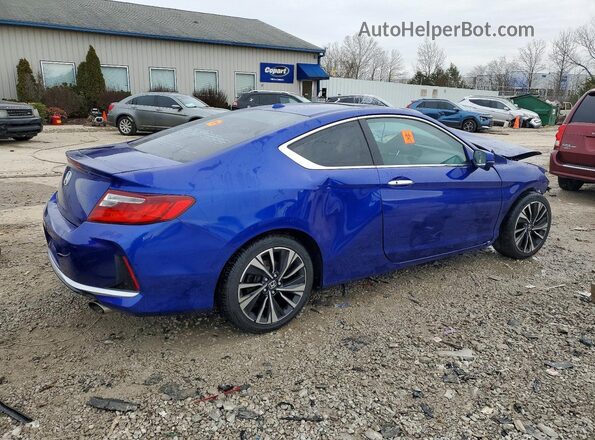 1HGCT1B88GA003425 2016 HONDA ACCORD Blue Trasero derecho