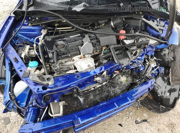 1HGCT1B88GA003425 2016 HONDA ACCORD Blue Vista interior trasera