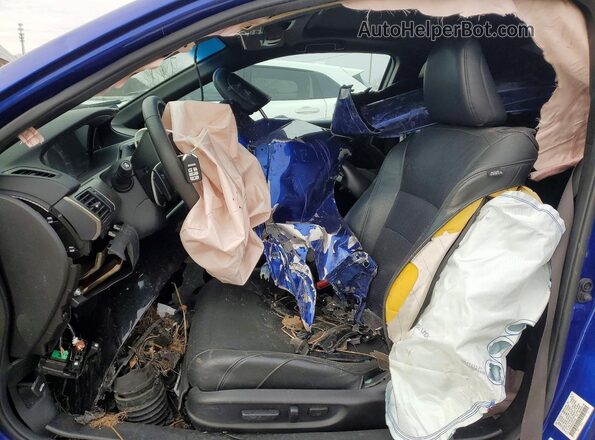 1HGCT1B88GA003425 2016 HONDA ACCORD Blue Vista interior delantera