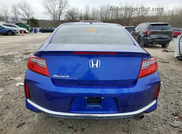 1HGCT1B88GA003425 2016 HONDA ACCORD Blue Vista trasera